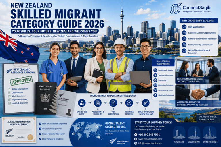 New Zealand Skilled Migrant Category Guide 2026: Complete Pathway to Residency for Skilled Workers