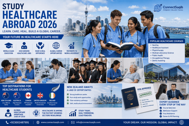 Healthcare Courses Abroad 2026: Best Programs, Career Opportunities, and Immigration Pathways for International Students