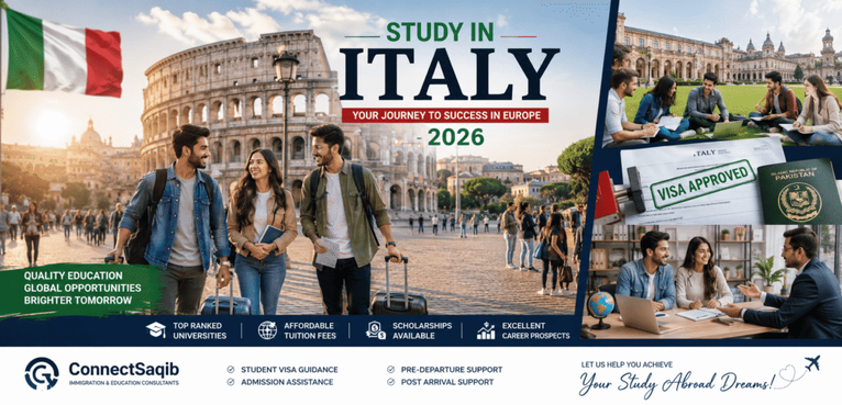 Italy Student Visa Requirements for Pakistanis in 2026: Complete Guide